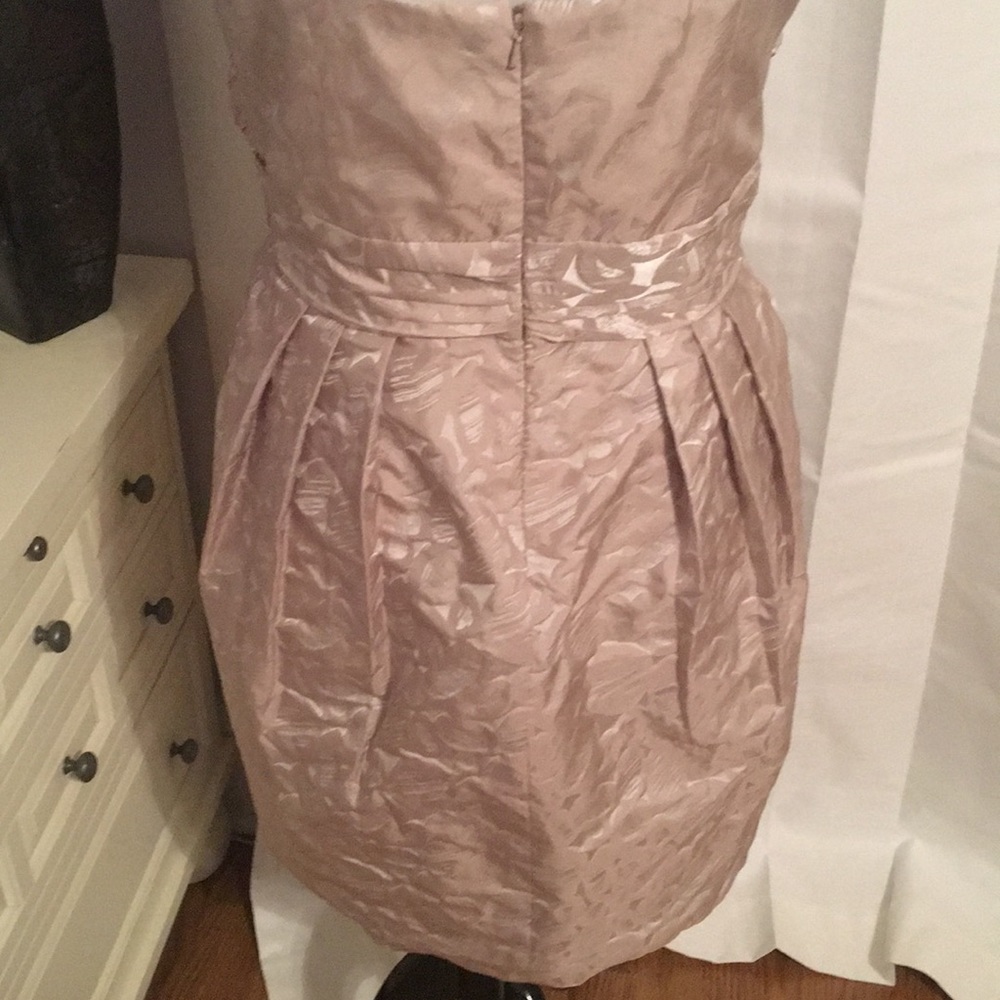 Max & Cleo cream taffeta 'Sunny' dress - Picture 4 of 6